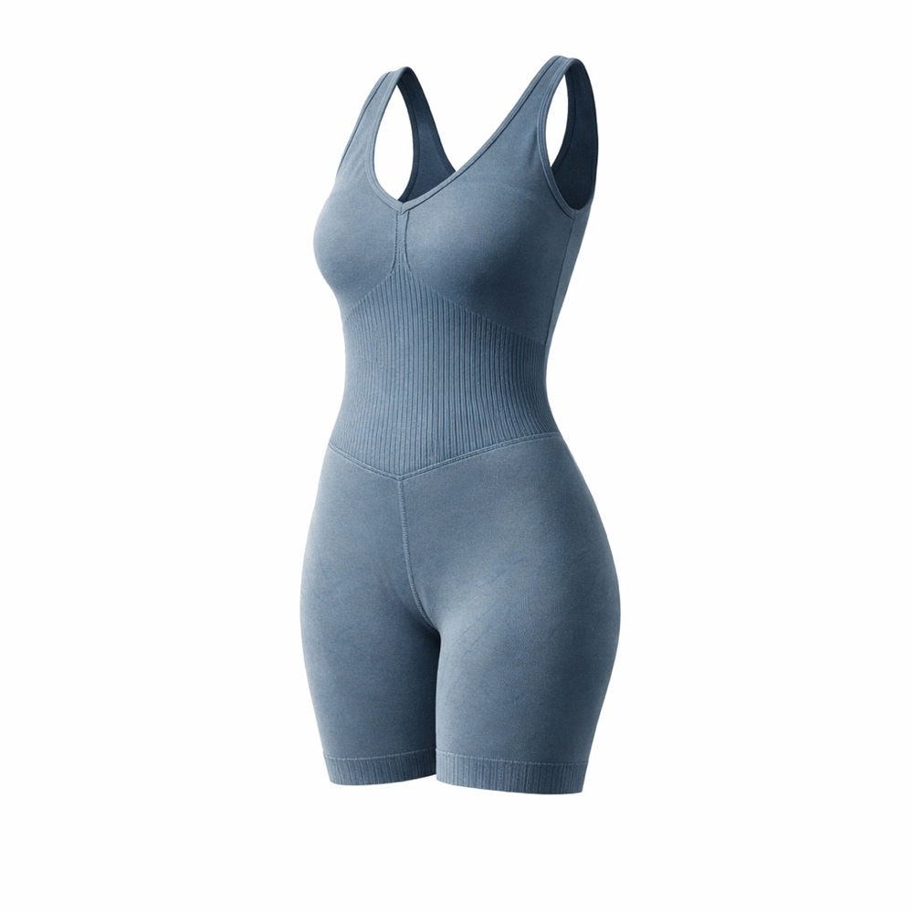 JoyLab Women’s Standard Fit Bodysuit – Blue, Size XL
